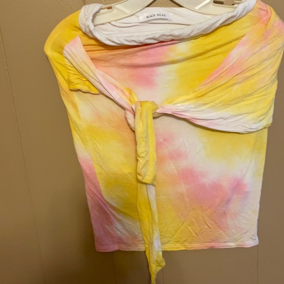 Tie Dye Skirt matching crop top - Picture 3 of 9